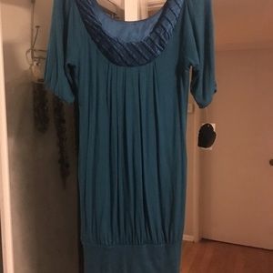 Heart Soul teal M NWT dress